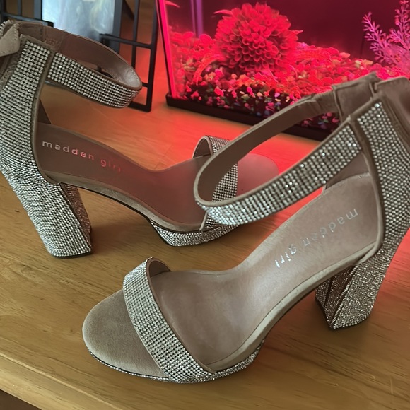 Retro, Rhinestone platform sandals - Picture 2 of 7